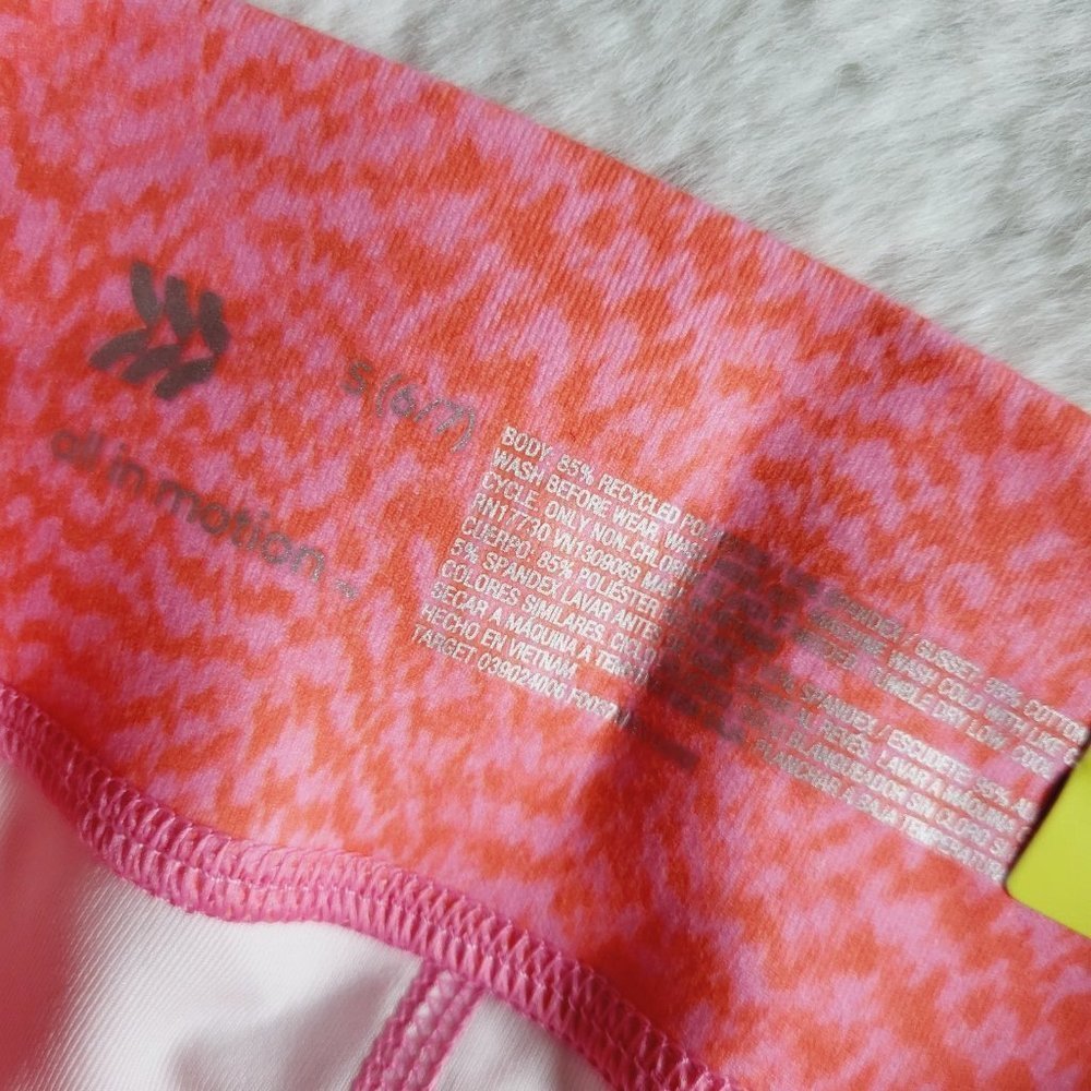 All In Motion, Girls' Core Cropped Leggings, 3KIDD-N - Picture 5 of 6